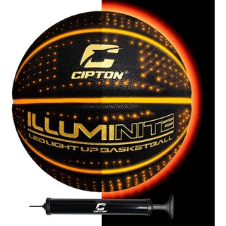 Cipton LED Light Up Microfiber Composite Leather Official Size Basketball